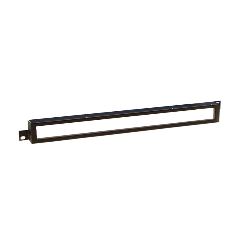 Adam Hall 87441 Rackblende 1HE Frontabdeckung mit Plexiglaseinsatz 1HE Aktuell